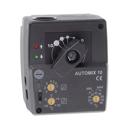 AUTOMIX 10 Régulation en fonction temperature exterieure - Toute les fonctions de régulation sont intégrée dans le moteur 