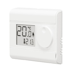 Thermostat simple digital Onde radio - Régulation en ON / OFF de +5° à +30°
