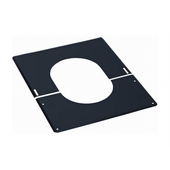 Plaque de finition Noir de 0 à 30 ° - Ø 180 mm