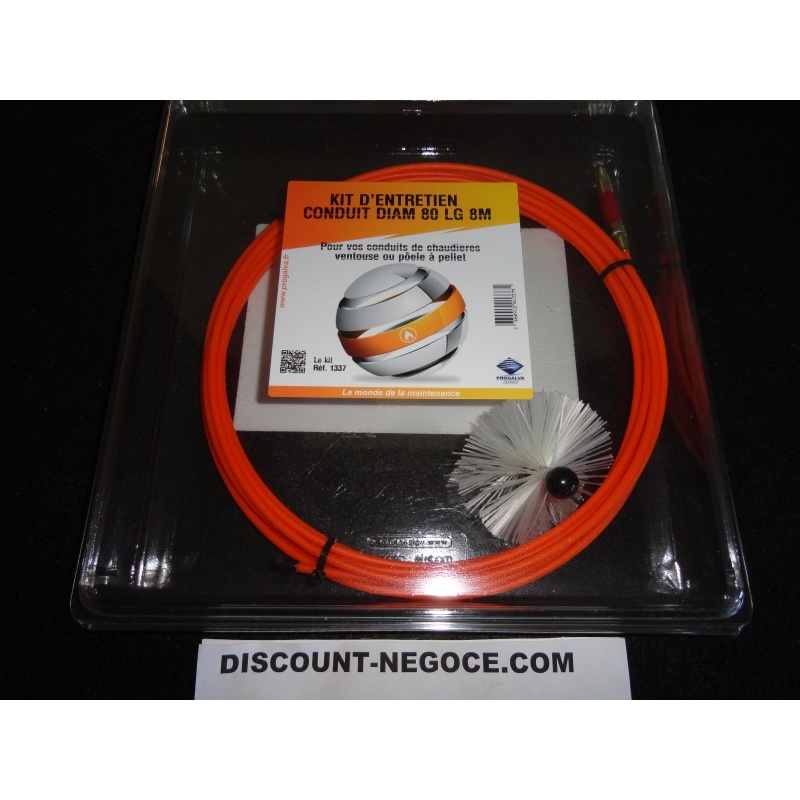 Kit De Ramonage Pour Poêle à Pellet Diamètre 80 10m