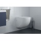 Cuvette WC W 40 SP Suspendue avec chassis - Blanc