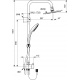 Combiné de Douche IDEALDRAIN -Spécial rénovation - A5691AA