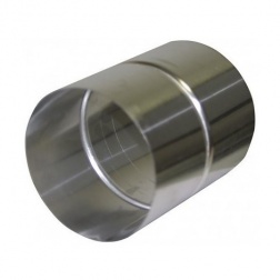 Manchon raccord Alu Fem / Fem Ø Inter 100 Ext 106 mm