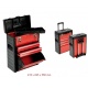 Caisse Métallique compacte 2 Tiroirs Coffre 410 x 265 x 550 mm - 051 008