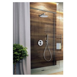 Ensemble Douche encastrable Thermostatique livré complet 43690TH A Chromé