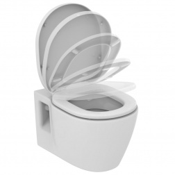 Cuvette suspendue Ideal Standard Connect avec abattant frein de chute - E719601