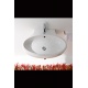 Lavabo à poser ou suspendu PLANET 67 x 47 Blanc - Art 8109