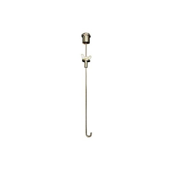 Tirette complète inox longue pour soupape avec trop plein - D649090AA