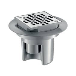 Siphon Sol Douche Italienne Grille Inox 100 x 100 682001