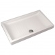 Receveur à poser UNAH 120 X 80 X 11 Blanc - J3508 01