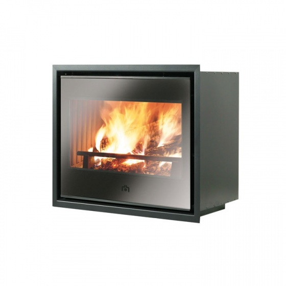 Insert à Bois 9.6 KW FIREBOX LUCE PLUS 54 Ventilation Forcé