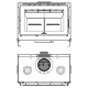 Cheminée à bois SCREEN EVO 80/2 10.4 kw