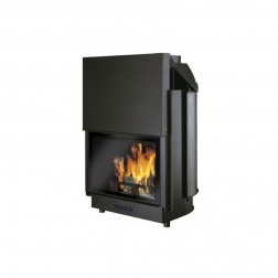 Thermocheminée à bois Edilkamin ACQUATONDO PLUS/CS 29 Kw - 656360