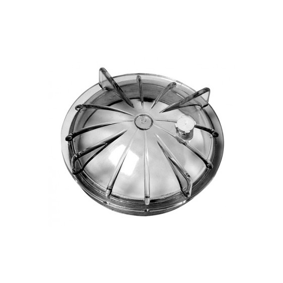 Dome de Filtre Ø Ext 228 mm transparent avec purge joint - ZABL20
