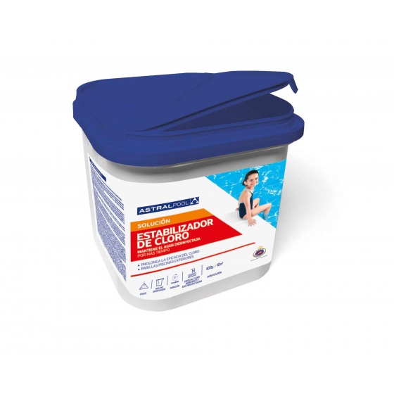 Traitement Poudre Stabilisant de Chlore - Bidon 4.5 kg - A40005