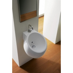 Lavabo PLANET suspendu Ø 45 cm Blanc - Art 8100