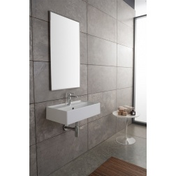 Lavabo TEOREMA à poser ou suspendu 41 X 35 Blanc - Art 5001