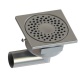 Siphon de Sol Inox 150 x 150 Horizontal Ø 50 mm - 1550L