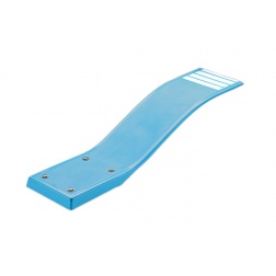 Plongeoir bleu Astralpool Delfino en polyester armé et fibre de verre - 00076