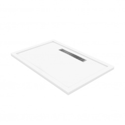 Receveur 1200 X 800 mm HORIZON à poser ou encastrer - Blanc