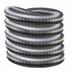 Flexible inox 316 double peau intérieur lisse Tubest