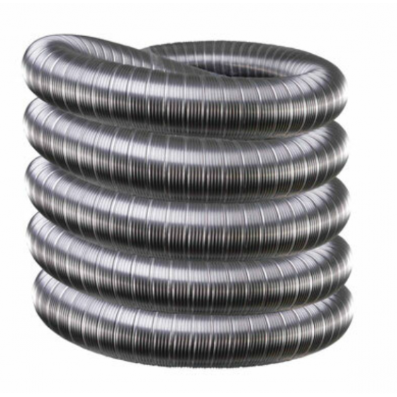 Flexible inox 316 double peau - le ml