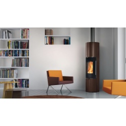 Poêle à bois 8 KW Edilkamin TALLY 8 Up s bronze - 808440