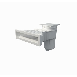 Skimmer XXL Meurtrière Long 562 mm Ht 147 mm Blanc - 56176