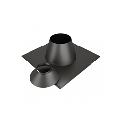 Solin BIOTEN noir collet Ø 100/ 150 mm - 471315