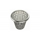 Panier en Ø 100 mm acier inoxydable pour évacuation - P100
