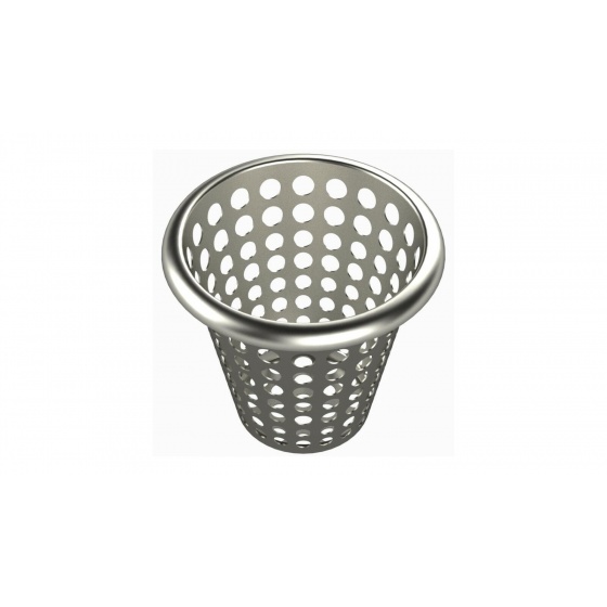 Panier en Ø 100 mm acier inoxydable pour évacuation - P100