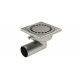 Siphon de Sol Inox 100 x 100 sortie Latérale Ø 40 mm - 1040L