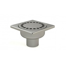 Siphon de sol vertical en inox Limatec 100 x 100 Ø 40 mm - 1040