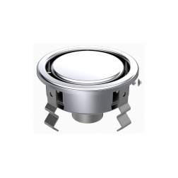 Siphon Inox Rond pour sol en résine sortie Vertical Ø 50 - 1550CFB