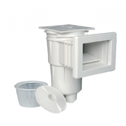 Skimmer PRESTIGE Béton 17.5 L Petite Meurtrière Blanc 11302