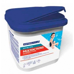 Chlore multiactions Astral 250 gr - Pot de 5 kg - A39305L
