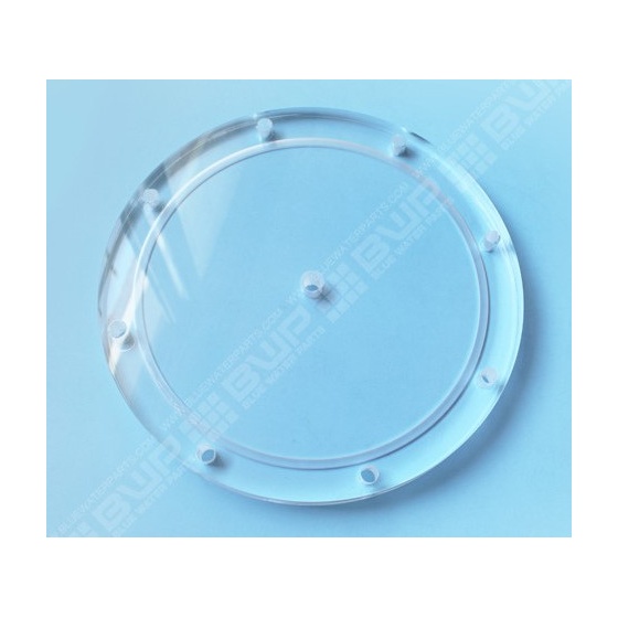 Couvercle transparent Calplas Ø 280 mm métacrilate sans Joint 15.130