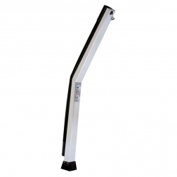 Douche solaire courbée en Inox GIORDANO 20 litres