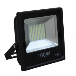 Projecteur LED LIGHT 100 W IP 66 Noir 8500 lumens - 620405