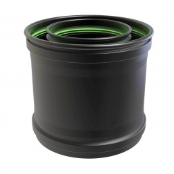 Adaptateur TEN pour départ BIOTEN Ø 80 /130 à 100/150 - 478036