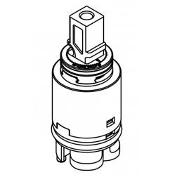 Cartouche de rechange TRES Ø 25 mm limiteur 5,5 l /m 29919001