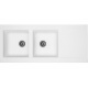 Évier à encastrer Moderna EINNA blanc 11600x500x200 - ESBE116U17