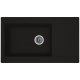 Évier à encastrer Moderna EINNA noir 860 x 500 x 200 ESEE86U07