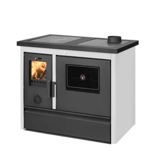 Cuisinière à bois TAMARA avec Four 12 KW