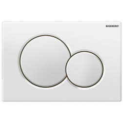 Plaque declenchement Blanc brillant GEBERIT - 115.770.11.5