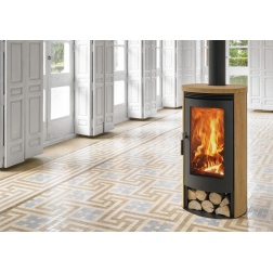 Poêle à bois DENIA Lambda Sandstone 8 Kw - 24201