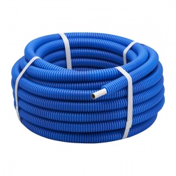 Couronne 100 mètres multicouche pré-gainée bleu Ø 16 x 2