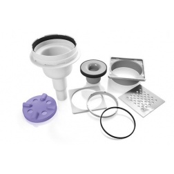 Siphon vertical Jackoboard pour Aqua à grille inox - 4512008