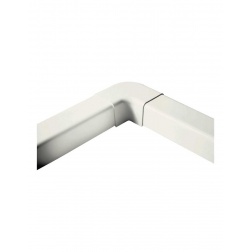 Coude plat CBM 90 ° beige largeur 140 mm - CLI04252