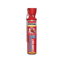 Bombe de mousse isolante Polyuréthane PU SOUDAFOAM COMFORT - 600 ml